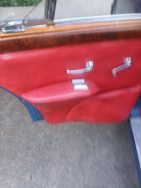 1965 Blue Jaguar Mk2 Sedan