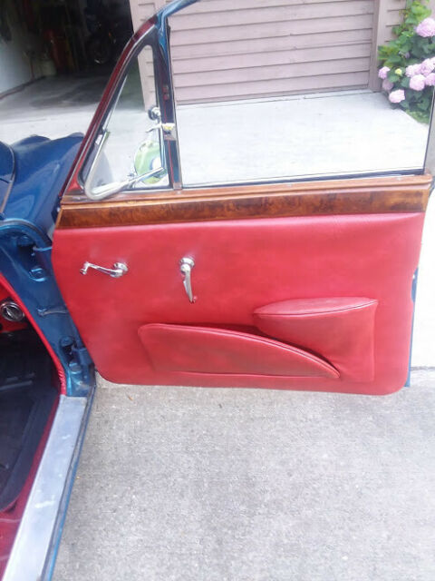 1965 Blue Jaguar Mk2 Sedan