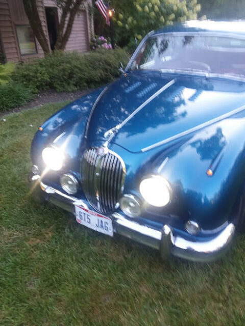 1965 Blue Jaguar Mk2 Sedan