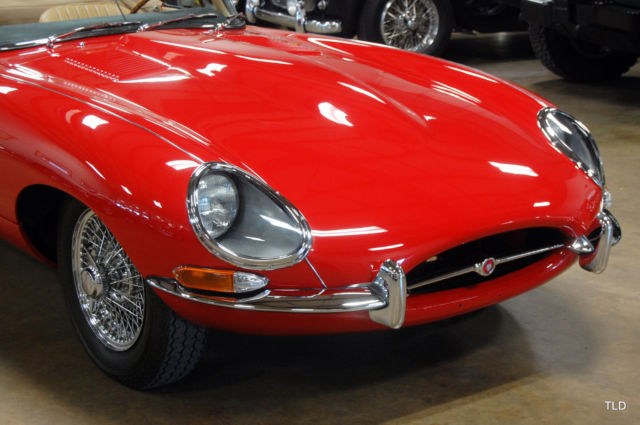 1965 Red Jaguar XK Convertible
