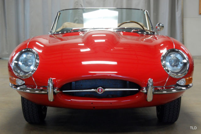 1965 Red Jaguar XK Convertible