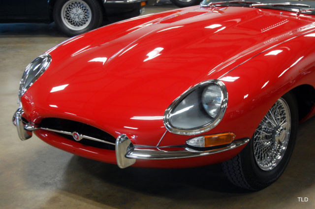 1965 Red Jaguar XK Convertible