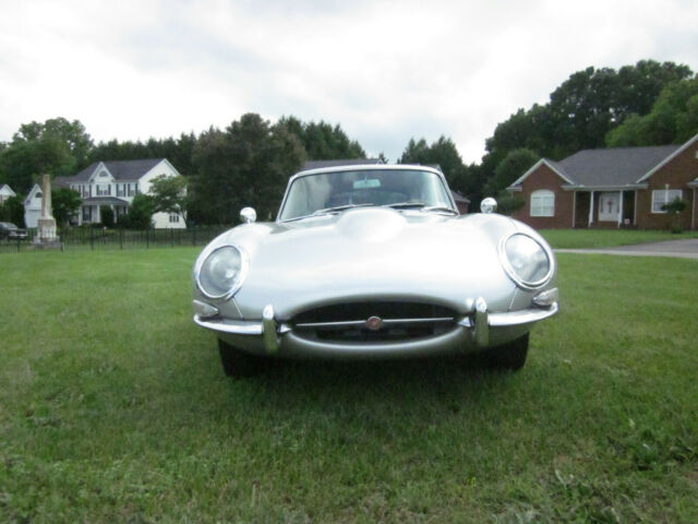 1965 Silver Jaguar XK Coupe