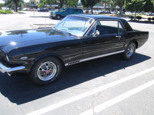 1965 Black Ford Mustang Coupe