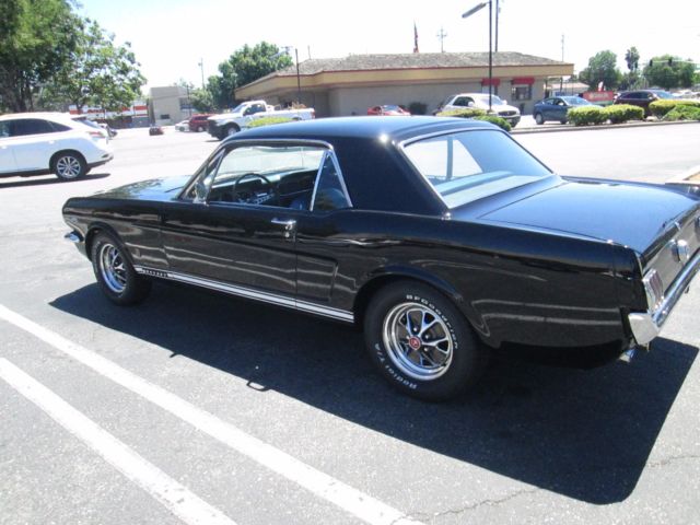 1965 Black Ford Mustang Coupe