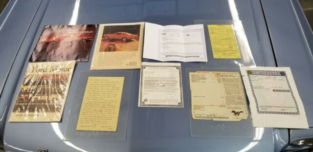 1965 Red Ford Mustang Fastback