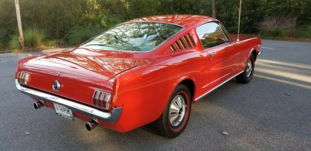 1965 Red Ford Mustang Fastback
