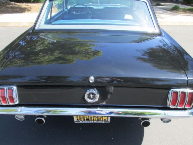 1965 Black Ford Mustang Coupe