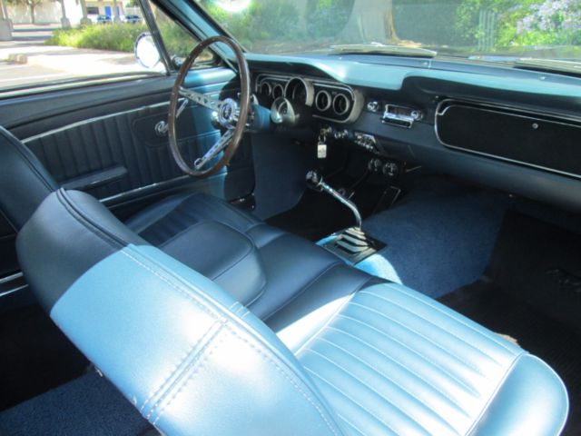 1965 Black Ford Mustang Coupe
