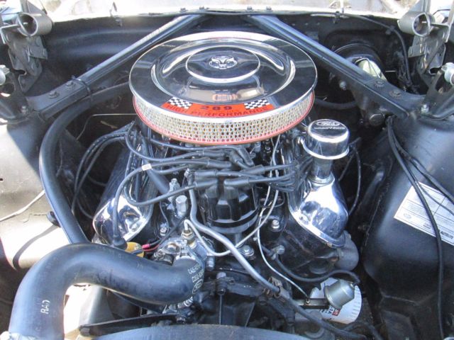 1965 Black Ford Mustang Coupe