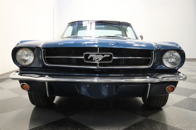 1965 Blue Ford Mustang