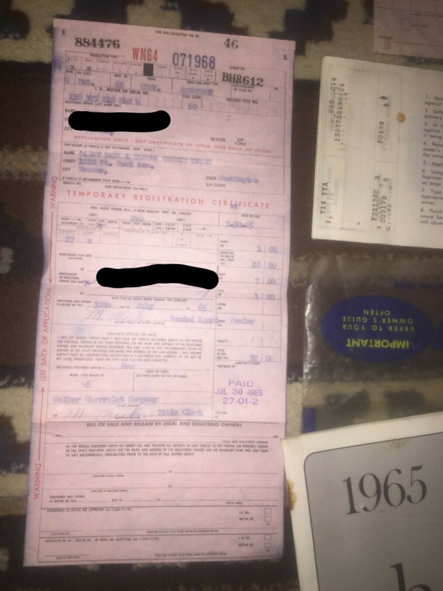 1965 Chevrolet El Camino