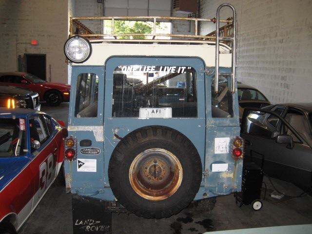 1965 Blue Land Rover Defender SUV