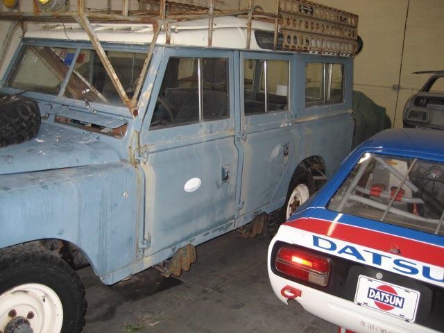1965 Blue Land Rover Defender SUV