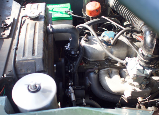 1965 Green Land Rover Defender Convertible