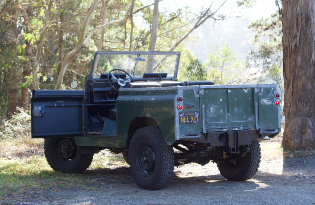 1965 Green Land Rover Defender Convertible