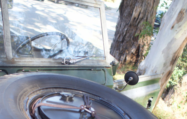 1965 Green Land Rover Defender Convertible