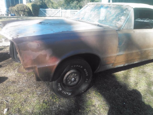 1965 Black Pontiac GTO Convertible