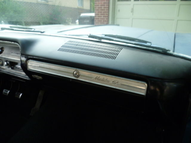 1965 Blue Chevrolet Malibu Coupe