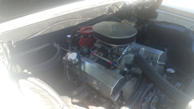 1965 White Chevrolet Chevelle Sedan