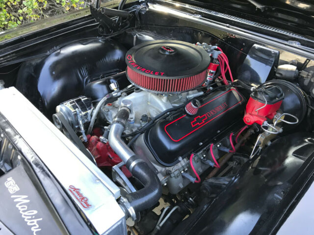 1965 Black Chevrolet Malibu Convertible
