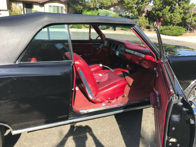 1965 Black Chevrolet Malibu Convertible