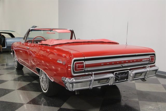 1965 Red Chevrolet Malibu