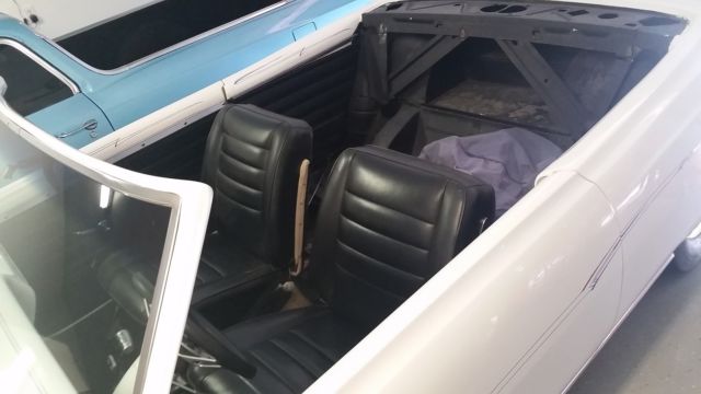 1965 WHITE Chevrolet Malibu Convertible