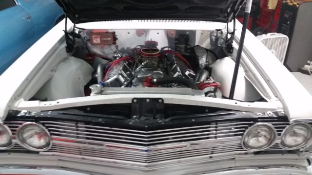 1965 WHITE Chevrolet Malibu Convertible