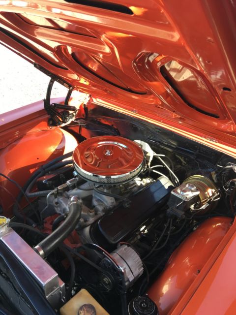 1965 Orange/ Gray Chevrolet Chevelle Coupe