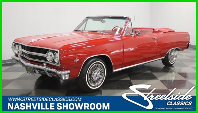 1965 Red Chevrolet Malibu