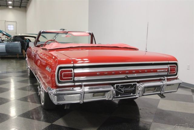 1965 Red Chevrolet Malibu