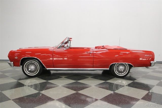 1965 Red Chevrolet Malibu