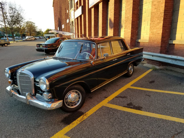 1965 Black Mercedes-Benz 190-Series Sedan