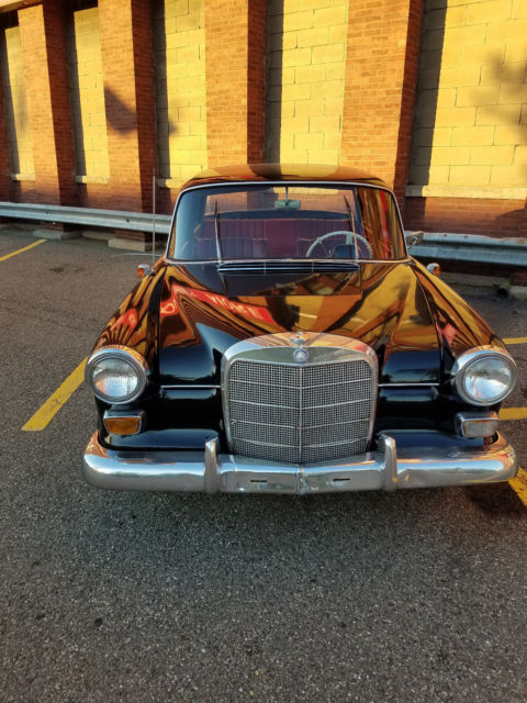 1965 Black Mercedes-Benz 190-Series Sedan