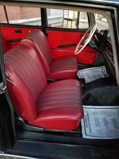 1965 Black Mercedes-Benz 190-Series Sedan