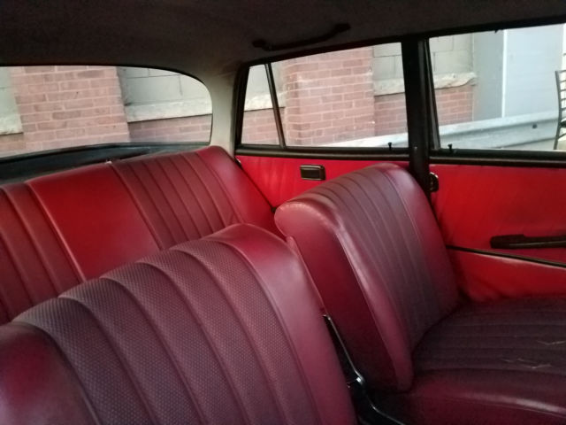 1965 Black Mercedes-Benz 190-Series Sedan