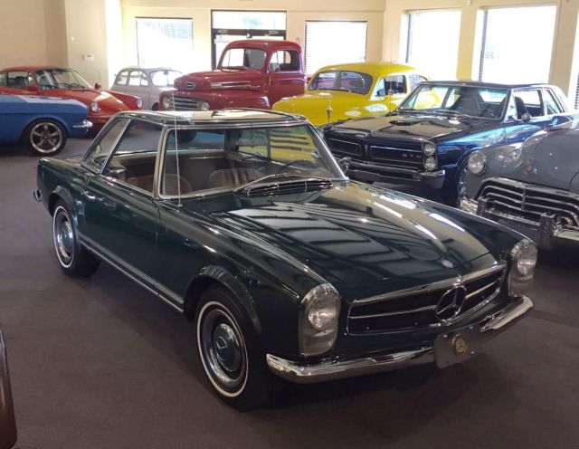 1965 Green Mercedes-Benz SL-Class Convertible
