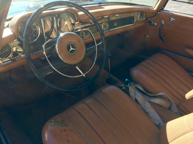 1965 Green Mercedes-Benz SL-Class Convertible