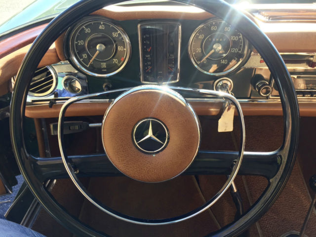 1965 Green Mercedes-Benz SL-Class Convertible