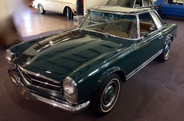 1965 Mercedes Benz 230 SL Original condition Green for sale: photos, technical specifications ...