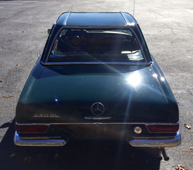 1965 Green Mercedes-Benz SL-Class Convertible