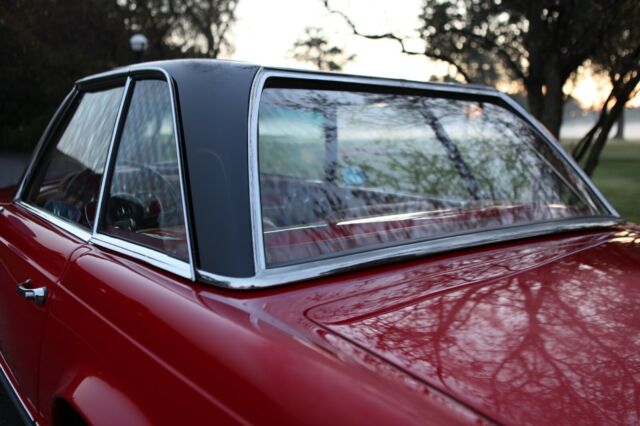 1965 Red Mercedes-Benz SL-Class Coupe