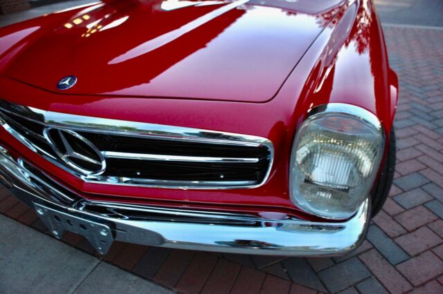 1965 Red Mercedes-Benz SL-Class Coupe