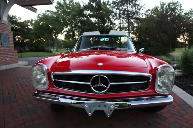 1965 Red Mercedes-Benz SL-Class Coupe