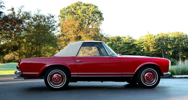 1965 Red Mercedes-Benz SL-Class Coupe
