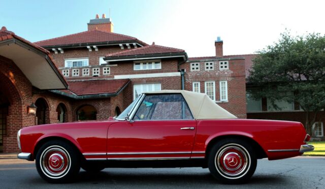 1965 Red Mercedes-Benz SL-Class Coupe