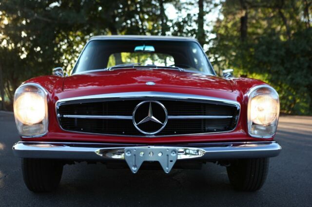 1965 Red Mercedes-Benz SL-Class Coupe