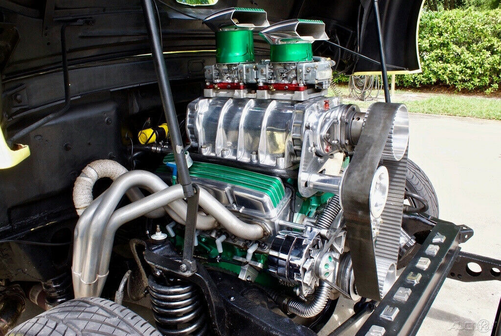 1965 Yellow Ford F-100 Pickup Truck