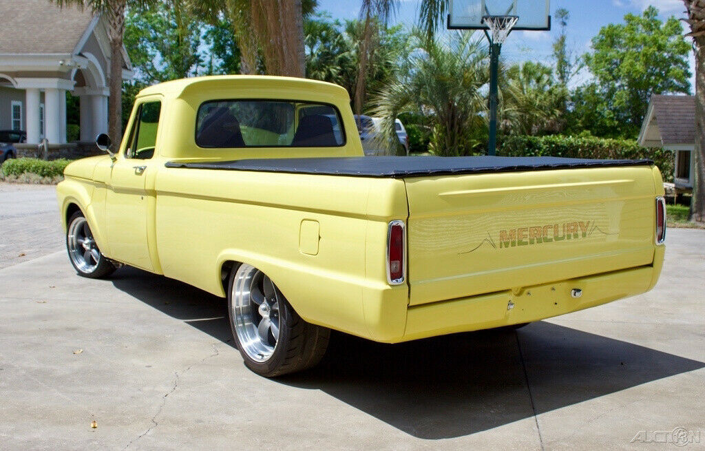 1965 Yellow Ford F-100 Pickup Truck